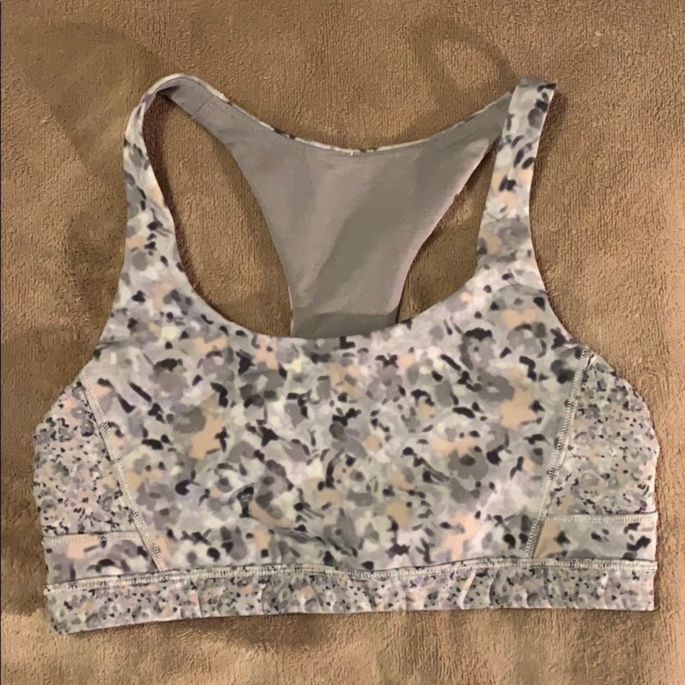 Rare pattern Lululemon sports bra